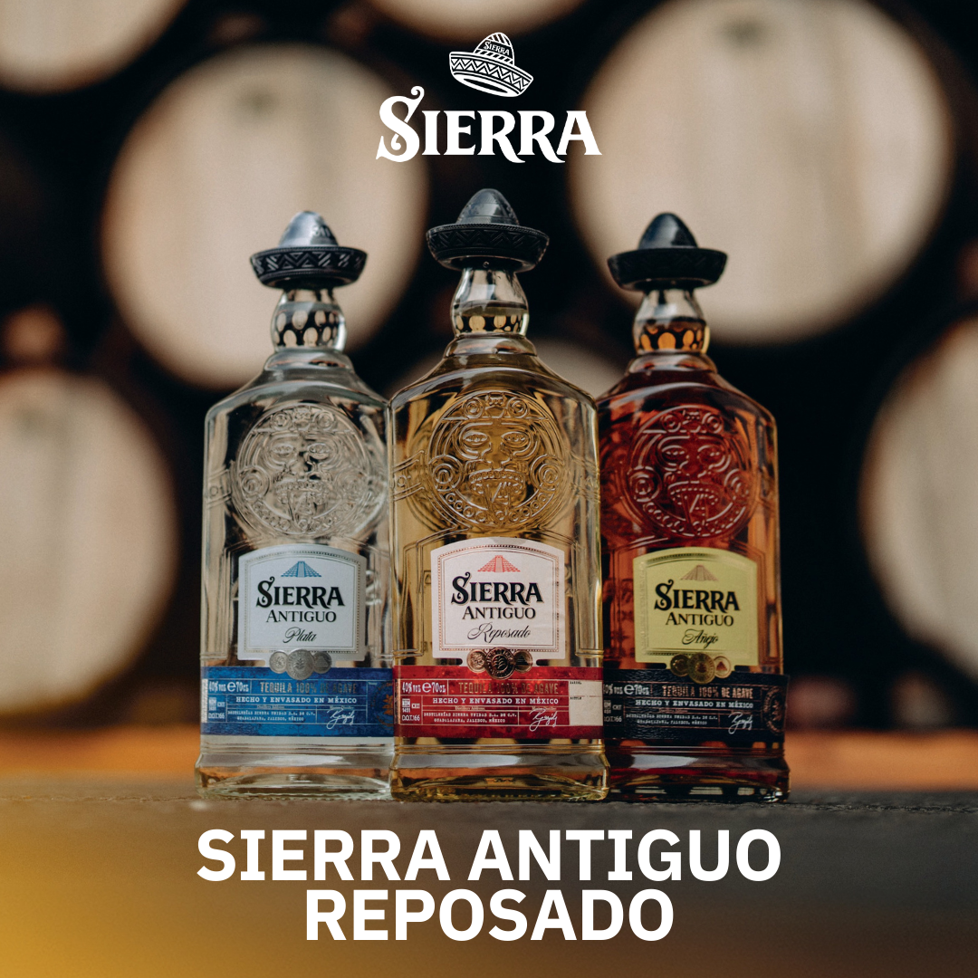 SIERRA EXPANDS 100% AGAVE PORTFOLIO WITH SIERRA ANTIGUO REPOSADO - Stock  Spirits